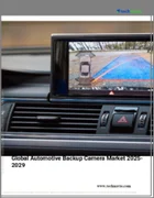 表紙：自動車用バックカメラの世界市場 2025～2029年