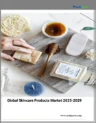 表紙：スキンケア製品の世界市場 2025年～2029年