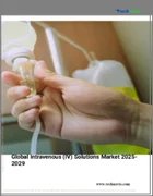 表紙：IV用溶液の世界市場 2025年～2029年