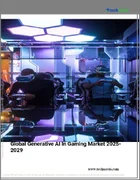 表紙：ゲームにおける生成AIの世界市場 2025～2029年