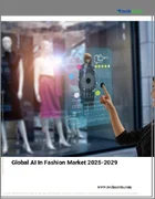 表紙：ファッション向けAIの世界市場、2025年～2029年