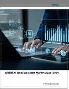 表紙：AIメールアシスタントの世界市場 2025-2029