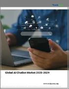 表紙：AIチャットボットの世界市場 2025-2029