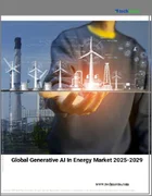 表紙：エネルギー分野におけるジェネレーティブAIの世界市場 2025-2029