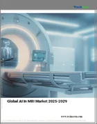 表紙：MRIにおけるAIの世界市場 2025-2029