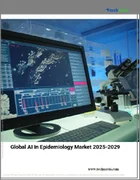 表紙：疫学におけるAIの世界市場 2025-2029