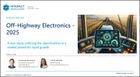 表紙：オフハイウェイエレクトロニクス（2025年）：急成長が見込まれる市場の機会