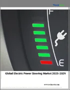 表紙：電動パワーステアリングの世界市場 2025～2029年