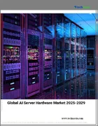 表紙：AIサーバーハードウェアの世界市場、2025年～2029年