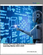 表紙：自己学習型AIと強化学習の世界市場、2025年～2029年
