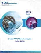 表紙：MiFiの世界市場規模、シェア、業界分析レポート：セルラーテクノロジー別、企業タイプ別、タイプ別、用途別、地域別展望および予測、2025年～2032年