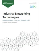表紙：産業用ネットワーキング技術：2029年までのビジネスチャンスと予測
