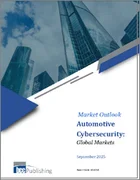 表紙：自動車サイバーセキュリティの世界市場 2025