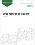 表紙：ノートブック市場レポート (2025年)