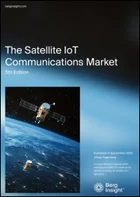表紙：衛星IoT通信の世界市場 - 第5版