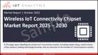 表紙：ワイヤレスIoT接続チップセット市場：2025-2030年