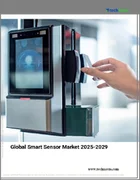 表紙：スマートセンサーの世界市場 2025-2029