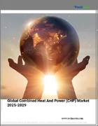 表紙：熱電併給（CHP）の世界市場 2025-2029