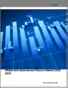表紙：自律型金融におけるAIの世界市場 2025-2029