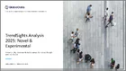 表紙：斬新・実験的：TrendSights Analysis（2025年）
