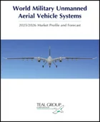 表紙：世界の軍事用無人航空システム市場（2025年/2026年）- 市場概要と予測