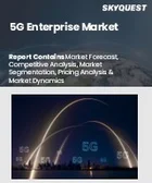 表紙：5Gエンタープライズ市場規模、シェア、成長分析：ネットワークタイプ別、事業者モデル別、インフラ別、スペクトラム別、周波数帯別、用途別、業界別、地域別- 業界予測、2026年～2033年