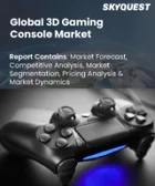 表紙：3Dゲーム機市場規模、シェア、成長分析：コンソール別、技術別、用途別、コンポーネント別、プラットフォーム別、年齢層別、流通チャネル別、地域別－業界予測、2026年～2033年