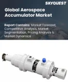 表紙：航空宇宙用アキュムレータ市場規模、シェア、成長分析：製品タイプ別、種類別、材料別、容量別、航空機別、用途別、地域別－業界予測（2026-2033年）