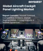 表紙：航空機コックピットパネル照明市場の規模、シェア、成長分析：技術別、航空機別、地域別－業界予測（2026～2033年）