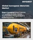 表紙：航空宇宙材料市場の規模、シェア、および成長分析：タイプ別、航空機タイプ別、用途別、地域別－業界予測（2026～2033年）