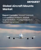 表紙：航空機用マウント市場規模、シェア、および成長分析：航空機タイプ別、素材別、マウントタイプ別、用途別、エンドユーザー別、地域別－業界予測、2026年～2033年