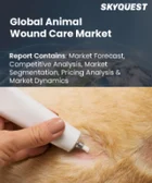 表紙：動物用創傷ケア市場の規模、シェア、成長分析：製品別、動物種別、エンドユーザー別、流通チャネル別、地域別－業界予測（2026～2033年）