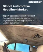 表紙：自動車用ヘッドライナー市場規模、シェア、成長分析：素材別、ヘッドライナータイプ別、車両別、流通チャネル別、地域別－業界予測 2026-2033年