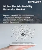 表紙：電気モビリティネットワーク市場規模、シェア、成長分析：充電インフラ別、ソフトウェア・サービス別、エンドユーザー別、地域別－業界予測2026-2033年