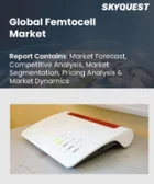 表紙：フェムトセル市場規模、シェア、および成長分析：ネットワークインフラストラクチャ別、技術別、通信範囲別、用途別、エンドユーザー別、地域別- 業界予測2026-2033年