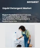 表紙：液体洗剤市場規模、シェア、成長分析：製品タイプ別、最終用途別、性質別、販売チャネル別、用途別、地域別－業界予測2026-2033年