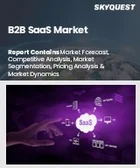 表紙：B2B SaaS市場の規模、シェア、成長分析：ソフトウェアタイプ別、導入形態別、アプリケーション別、企業規模別、業界別、地域別－2026年から2033年までの業界予測