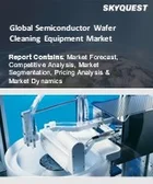 表紙：半導体ウエハー洗浄装置市場規模、シェア、成長分析：装置タイプ別、ウエハーサイズ別、技術別、運転モード別、地域別－業界予測2026-2033年
