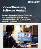 表紙：動画ストリーミングソフトウェア市場規模、シェア、成長分析：タイプ別、ソリューション別、プラットフォーム別、サービス産業別、収益モデル別、導入形態別、地域別－業界予測2026-2033年