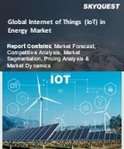 表紙：エネルギー分野におけるモノのインターネット（IoT）の市場規模、シェア、成長分析：コンポーネント別、ソリューション別、サービス別、ネットワーク技術別、用途別、地域別－業界予測（2026～2033年）