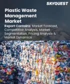 表紙：プラスチック廃棄物管理市場の規模、シェア、成長分析：サービス別、ポリマータイプ別、発生源別、最終用途別、地域別－業界予測 2026-2033年