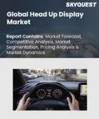 表紙：HUD（ヘッドアップディスプレイ）の市場規模、シェア、成長分析：タイプ別、コンポーネント別、技術別、用途別、最終用途別、地域別 - 産業予測、2026年～2033年