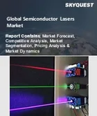 表紙：半導体レーザー市場規模、シェア、成長分析：タイプ別、用途別、エンドユーザー別、地域別－業界予測、2026年～2033年