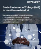 表紙：医療分野におけるIoT市場規模、シェア、成長分析：コンポーネント別、用途別、エンドユーザー別、地域別－業界予測（2026～2033年）