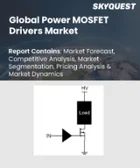 表紙：パワーMOSFETドライバの市場規模、シェア、および成長分析：ドライバタイプ別、動作モード別、定格電力別、用途別、エンドユーザー産業別、地域別 - 業界予測（2026年～2033年）