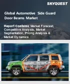 表紙：自動車用サイドガードドアビーム市場規模、シェア、成長分析：設置位置別、車種別、材質別、地域別－業界予測2026-2033年