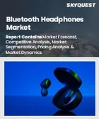 表紙：Bluetoothヘッドホン市場規模、シェア、成長分析：製品別、接続モード別、用途別、流通チャネル別、地域別- 業界予測2026-2033年
