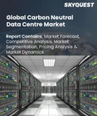 表紙：カーボンニュートラルデータセンター市場規模、シェア、成長分析：データセンタータイプ別、アプリケーション別、カーボンニュートラルソリューション別、地域別－業界予測2026-2033年