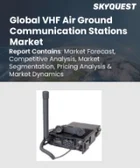 表紙：VHF航空地上通信局の市場規模、シェア、成長分析：空港クラス別、タイプ別、空港カテゴリー別、用途別、地域別－業界予測、2026年～2033年