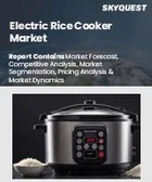 表紙：電気炊飯器の市場規模、シェア、成長分析：用途別、流通チャネル別、製品別、地域別－業界予測、2026年～2033年
